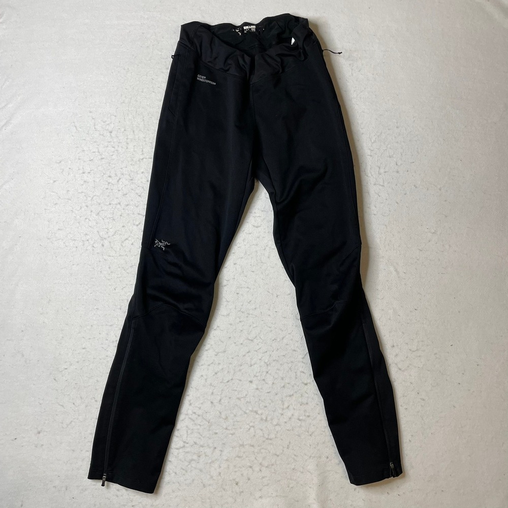 Arc'teryx GORE WINDSTOPPER Pants Black Hiking Ski Outdoor women’s Small